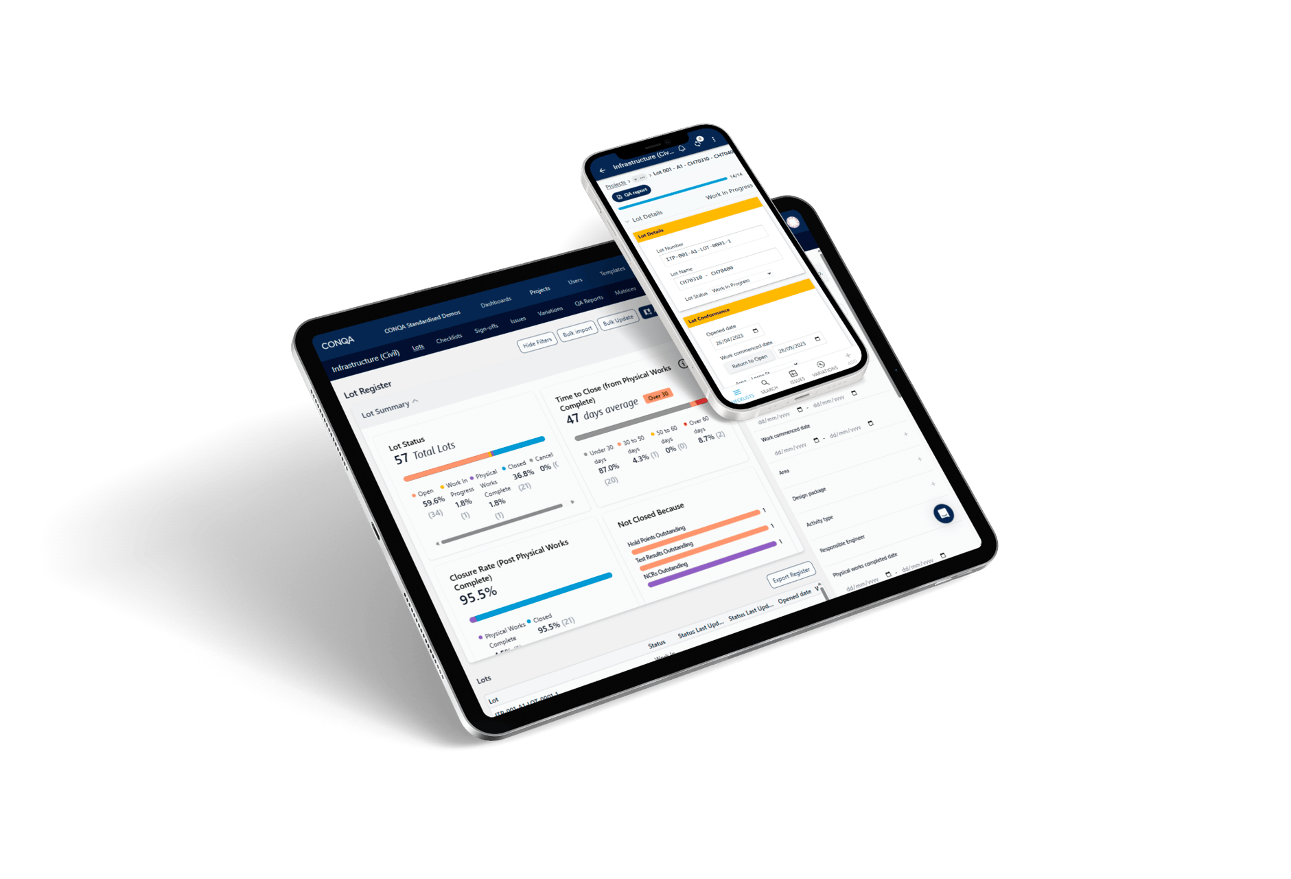 CONQA hero - infra CONQA hero - infra