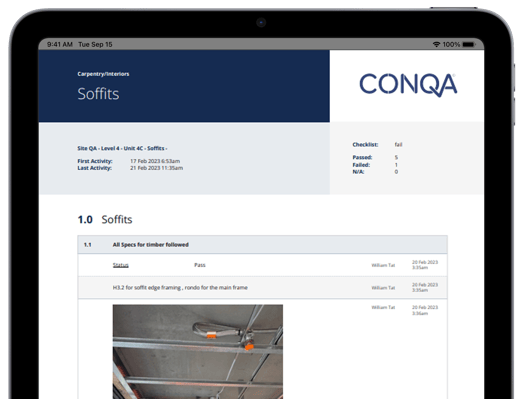 iPad - QA Report - demo
