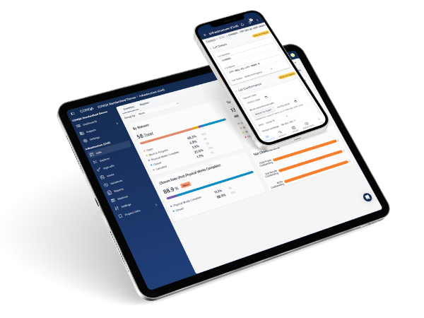 Lot iPad and iPhone Hero